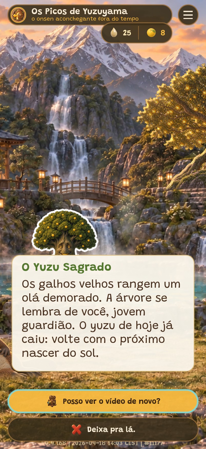 Uma conversa com o Yuzu Sagrado